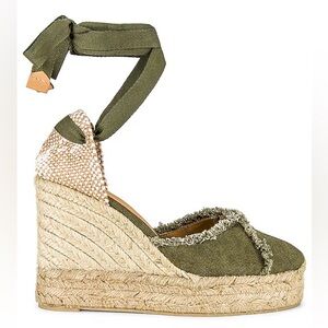 Castaner Wedge Sandals, size 7, new